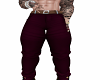 RED ARTIX PANTS