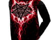 Red satanic jacket