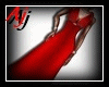 Aj/Long dress red