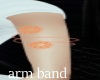 peach arm band