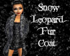 Snow Leopard Fur Coat