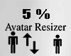 Avatar Scaler 5%