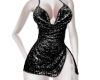 D:Black Shiny Dress