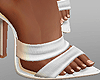 E* White Laya Heels