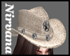 Beige Cowgirl Hat