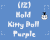 (IZ) Hold Kitty Purple
