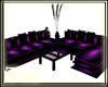 Touch of purple sofa