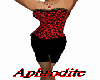 Corset top *Red & Black2