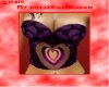 Anns corset heart top pl