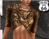 SD Leopard Biker Top