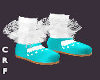 CRF* Kids Teal Shoes
