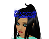 (IKY2) LACE CROWN BLUE