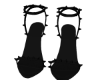 (f) spike heels - onyx