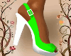 {L4} green heels