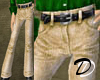 Belted Jeans (khaki)