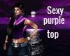Sexy purple top