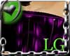 Purple zip corset LG