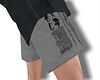 ã grey shorts