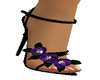 purple shoe 
