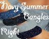 Navy Summer Bangles *R*