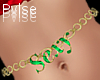 Sexy Belly Chain | Green