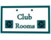 Sign - Club Rooms Teal