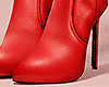 Ankle Boots Red .