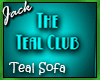 Teal Club Sofa Derive
