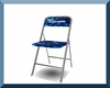 Blue SUPREME Camo Chair