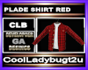 PLADE SHIRT RED