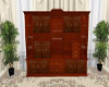 M Elegant Carved Cabinet