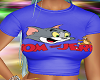 Tom&Jerry Blue CropTop