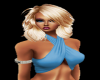 Angel's Blue Crop Top