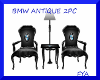 BMW antique chairs/ lamp