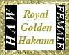 Royal Golden Hakama - F