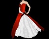 (k) elegant red ballgown