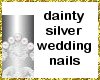 [WR] silver wedding nail
