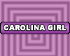 Carolina Girl Sticker