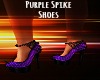 *S* Purple Spike Shoes