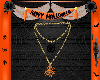 Halloween Web Necklace