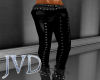 JVD Black PVC Pants