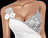 White Diamond Glam Dress