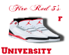 Jordan Fire Red 3's F