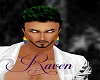 (Raven) Latino Green Tip