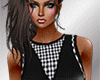 Sexy Checkered Dress L