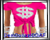 [Hot Pink Money Top