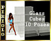 Glass Cubes 10 Poses