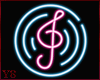*Y*Neon-Music Sign