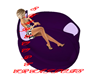 Purp Relaxed Lounger/2ps