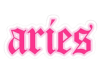 Áries Sticker Cutout